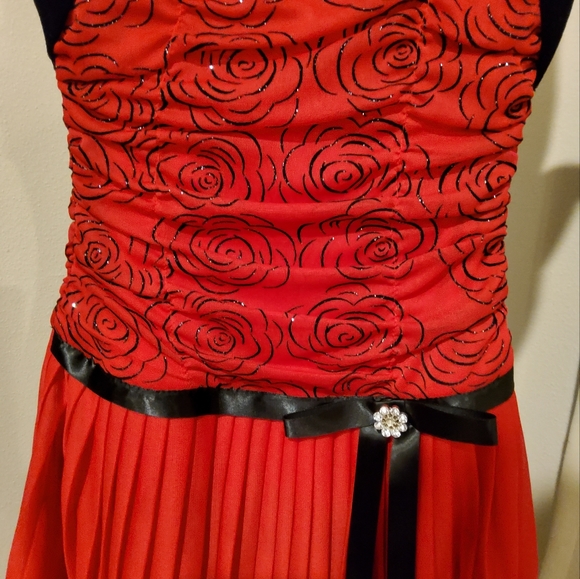 Black and Red Dress - Picture 2 of 4